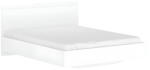TEMPO KONDELA Franciaágy, 160x200, fehér, LINDY (303547)
