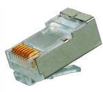 RAINBOW UTP CAT6 Csatlakozó Szürke 3cm FTD6882 (FTD6882)