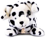 Histoire d'Ours Căţeluş dalmaţian de pluș cu burtică grea P'tit Relax Dalmatian Histoire d’ Ours alb-negru 30 cm de la 0 luni HO3327 (HO3327)
