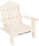 Jolijou Scaun pliabil din lemn pentru păpuși Folding armchair My little furniture Jolijou pentru păpuși și jucării de pluș cu dimensiunea de 35 cm (JJ6069)