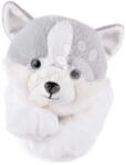 Histoire d'Ours Cățeluș de pluș husky The Soft Stretch Husky Histoire d’ Ours gri-alb 40 cm de la 0 luni (HO3335)