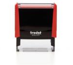 TRODAT Bélyegző, TRODAT Printy 4913 , piros ház, fekete párnával (IT4913P) - papirdepo