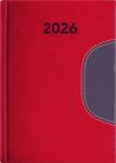 Dayliner Naptár, tervező, B6, heti, DAYLINER Memphis , piros-szürke (NMB6PSZU) - papirdepo