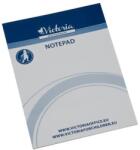 Victoria Jegyzettömb, A5, 5x50 lap, négyzetrácsos, VICTORIA OFFICE, fehér (LL13)