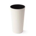 Lamela LILIA JUMPER magas virágcserép, 30 cm átmérő, 57 cm magas, krémszín (1311118780)