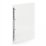 KARTON P+P Gyűrűskönyv A4, 4 gyűrűs 2cm gerinc áttetsző PP, Karton P+P Lines transzparens (2-141) - web24