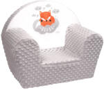 NEW BABY Gyermek fotel New Baby Róka szürke