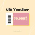 Sun and Eye Ajándékkártya - sunandeye - 50 000 Ft