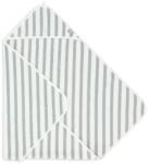  Jollein baba fürdőlepedő (75×75 cm) - Sea Green Stripe (534-836-68085)