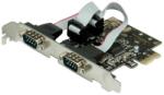 Roline 15.99. 2118 : : VALUE PCI Express адаптер, 2x serial RS232 порта (15.99.2118)