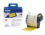 Brother DK-44605 Yellow Continuous Length Removable Paper Tape (DK44605)