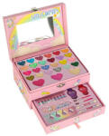  Smink és körömkozmetikai készlet smink kozmetikumok szemhéjfesték körömlakkok fiókok unikornis (KX3192)