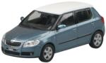 Abrex Model de colecție Abrex Modern: Mașini - Skoda Fabia II - Satin Gray Met. with White Roof (143AB-008CEW)