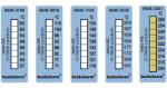 Testo Testoterm Öntapadós Hőmérőcsík Készlet 50 x 18 mm