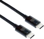 Dviced Cablu DVICED USB-C - USB-C, 90°, 1.25m, Gri (DV120015)