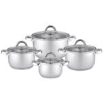 Rosberg Set oale Rosberg R51210L8, 8 piese, 1.8/2.5/3.4/5.8 L, Inductie, Inox (R51210L8)
