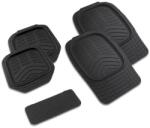 Kiwari Set 5 Covorase Auto Kiwari Rugged, Universale, PVC, Negru (5941947800702)