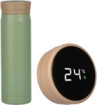 Belle Vous Termos cu Afisare Digitala, Belle Vous, Indicator de Temperatura Inteligent, Capac Etans, 280 ml, din Otel Inoxidabil, Verde (5061014882599)