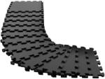 BeMaxx Set covoras de protectie premium, puzzle, BeMaxx, Spuma EVA, Impermeabil, 18 piese, 30 x 30 cm, negru (5060522601746)
