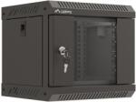 Lanberg 10" Fali rack szekrény 4U 300x300mm - Fekete (WF11-3304-10B) (WF11-3304-10B)
