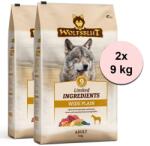 Wolfsblut WOLFSBLUT Limited Ingredients Adult Wide Plain 2 x 9 kg