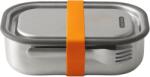 black+blum Кутия за обяд 1 л, оранжевa, неръждаема стомана, Black+Blum (BBBAMSSL003)