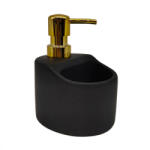 Laveo YOGO mosogatószer adagoló, fekete/arany - AMP_GM2M (AMP_GM2M)