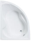 Favorit SIESTA L aszimmetrikus szaniter akril kád BALOS - 150 x 100 cm (AL400B) - aquamixwebaruhaz