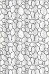  Zuhanyfüggöny - STONE - Impregnált textil - 180 x 200 cm (77-231806)
