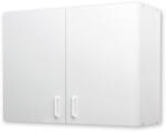  Felsőszekrény nyílóajtós 100x30, fehér korpusz/fehér front (442113) - aquamixwebaruhaz