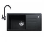 Franke SZETT MALTA BSG 611-78 S + POLA 1.0 csap + grafit mos. szer adagoló (114-0633-783)