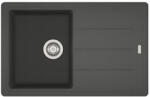 Franke BASIS BFG 611-78 grafit Fragranit mosogató automata dugókiemelővel (114-0486-686) - aquamixwebaruhaz