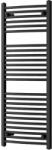  Egyenes törölközőszárító radiátor 1200x500 mm fekete - LTRE1200500B (LTRE1200500B)