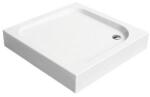  Klonberg 90x90 cm-es szögletes akril zuhanytálca 90x90 cm (AKSZ90ZT)