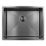 Laveo MARMARA inox szürke mosogató - SAM_510P (SAM_510P)