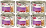 Animonda Animonda Cat Carny Adult Marha és bárányhús 6x200g