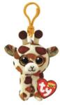Ty Beanie Boos Stilts - Barna zsiráf plüss kulcstartó (8, 5 cm) (TY_35257)