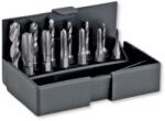 Volkel Set de 6 Tarozi Bit Hextap S, HSS-G, 6 Burghie si 1 Cap Prindere, in Caseta din Plastic (VL.67020)