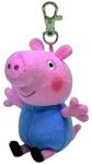 Ty Beanie Babies Peppa malac Clip - Zsoli malac plüss kulcstartó (8, 5 cm) (TY_46132)