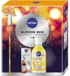 Nivea Caseta Cadou Femei Nivea Glowing Skin, Ser Cellular Expert Filler Vitamina C 30 ml, Apa Micelara Skin Glow 400 ml