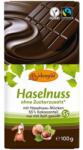 Birkengold Ciocolata Neagra cu Alune fara Adaos de Zahar 55% Cacao, 100 g, Birkengold