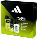 Adidas Caseta Cadou Barbati Adidas Pure Game, After Shave Lotiune 100 ml, Deodorant Spray 150 ml, Gel Dus 250 ml