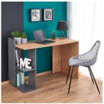 Halmar Íróasztal COZYRA Wotan tölgy/antracit V-UA-FINO-D. WOTAN/ANTRACYT (HA0213)