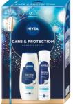 Nivea Caseta Cadou Femei Nivea Care&Protection Derma Control, Gel Dus 250 ml, Deodorant Spray 150 ml