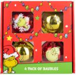 Grinch Set 4 globuri, Grinch