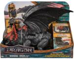 Spin Master Dreamworks Dragons World of Berk - Figurina Red Death Chomping Rampage de 28 cm „How to Train Your Dragon, Multicolor, 4 ani+ (681147061323) Figurina