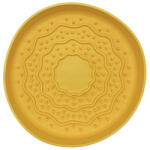 Fiboo Lick Fiboowl habzsolásgátló tál sárga 19cm