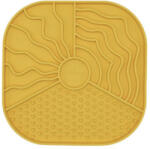 Fiboo Lollipop Wally licking mat sárga 19x19 cm