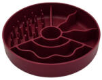 Fiboo Slow Fiboowl habzsolásgátló tál burgundi 19cm