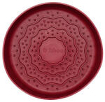 Fiboo Lick Fiboowl habzsolásgátló tál burgundi 19cm